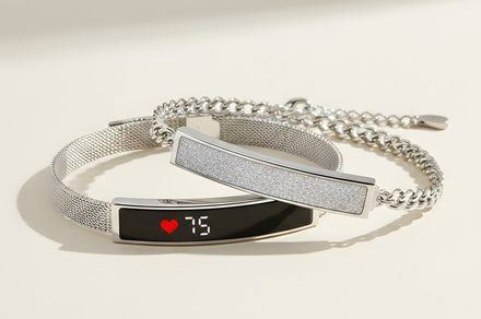 Inllie’s bracelet is the classiest fitness wearable I’ve ever seen, and it doesn’t cost a bomb