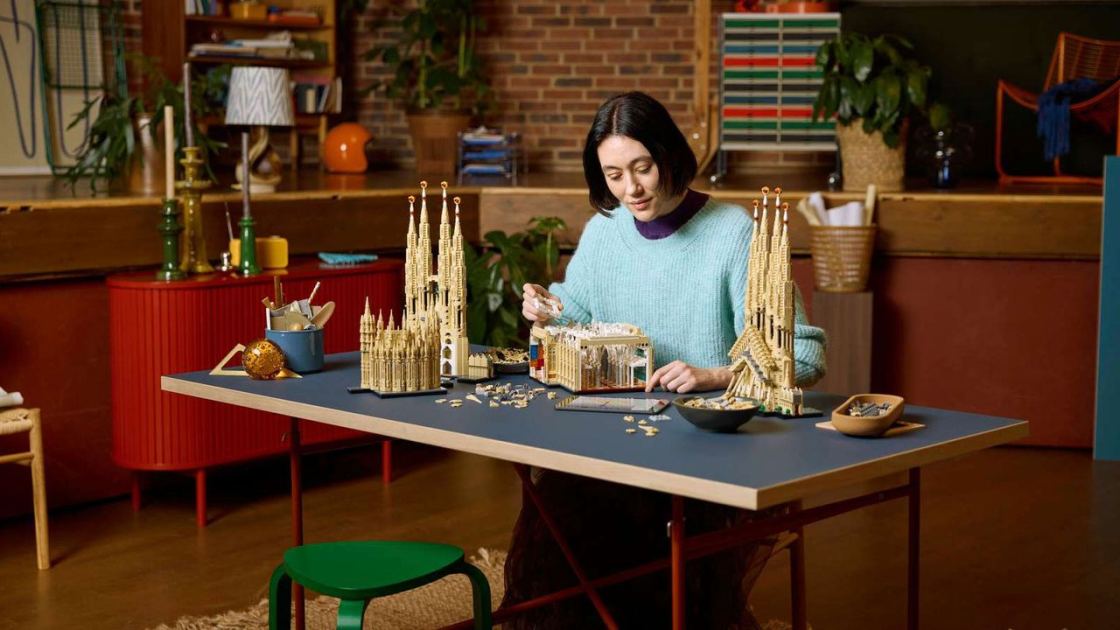  Behold! Lego's biggest set ever, the Sagrada Familia. Pre-order it today 