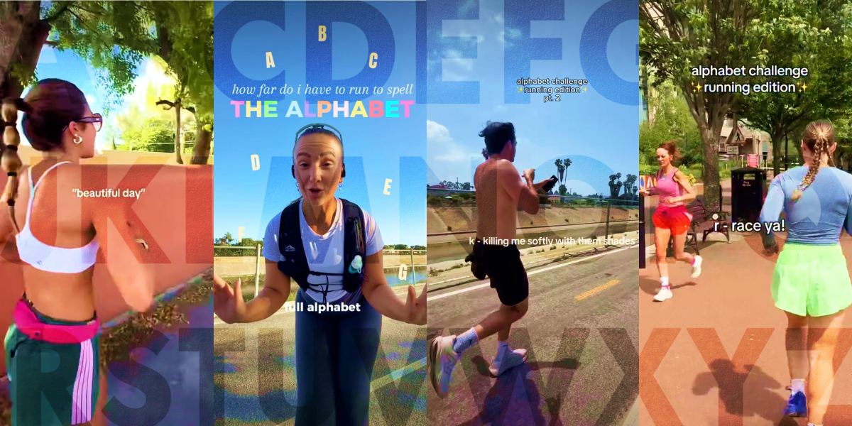 Runners Are Doing the Viral ‘Alphabet Challenge’—and It Makes the Miles Fly By