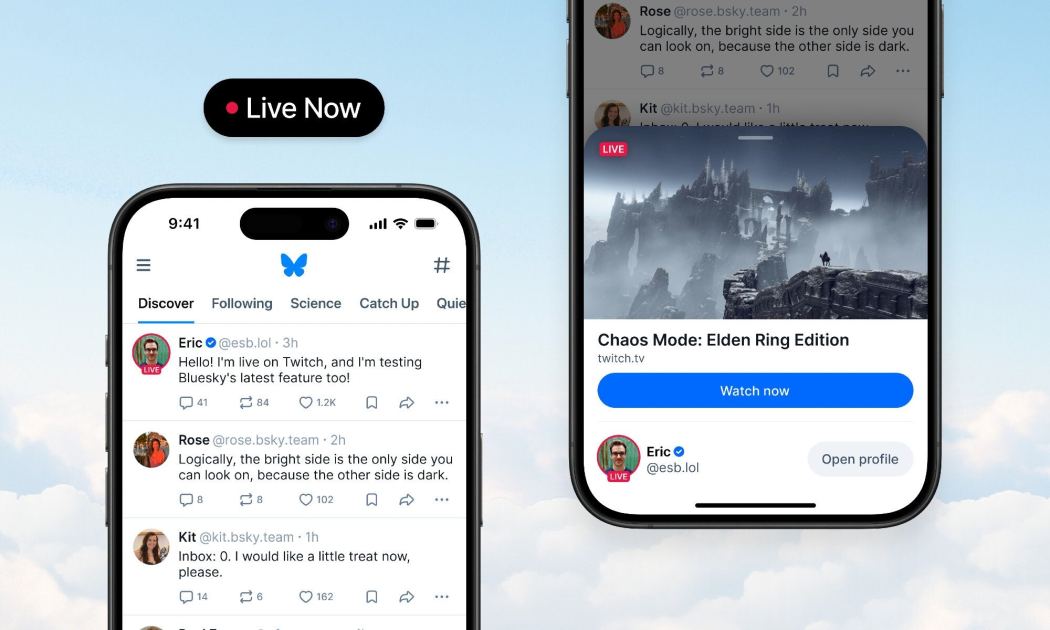 Everyone Can Now Use the 'Live' Status on Bluesky, and I Couldn't Be Happier