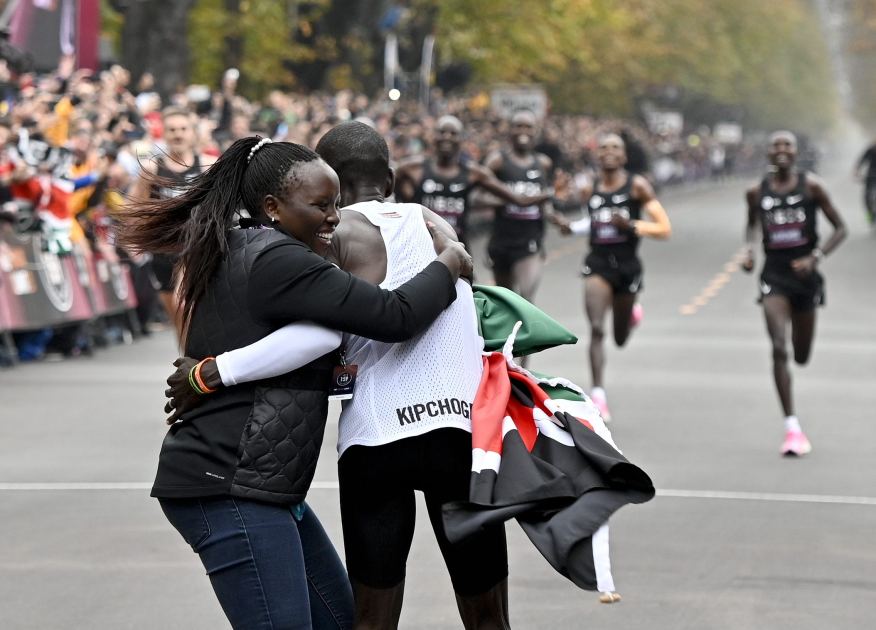 Grace Sugut, Eliud Kipchoge’s Wife, Runs Her First Marathon