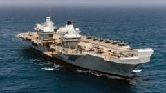 Navy readying aircraft carrier for deployment as Iran conflict deepens