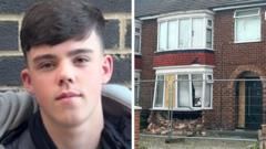 Father's house rammed before son died in A66 crash
