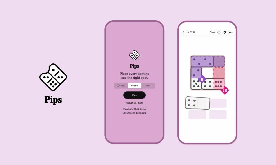 NYT Pips Answers And Walkthrough For Monday, October 19