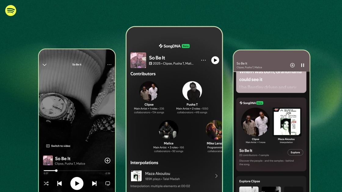 There's now a new way to explore the music you love on Spotify