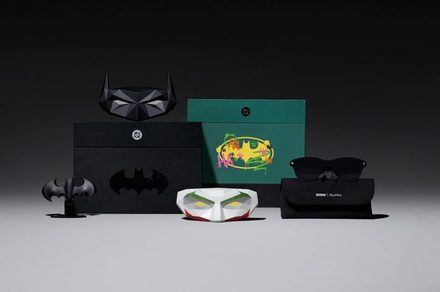 RayNeo Air 4 Pro smart glasses embrace the dark with a Batman mask
