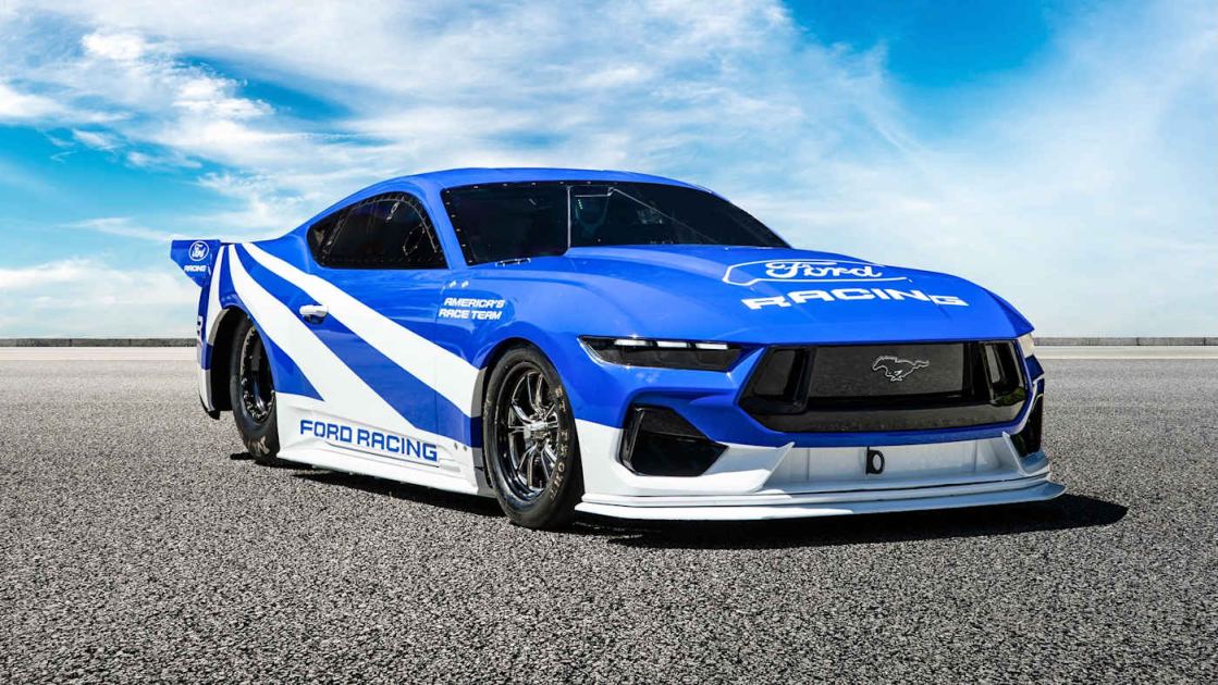 Ford's Mustang Cobra Jet sets a new EV quarter mile record at 6.87 seconds