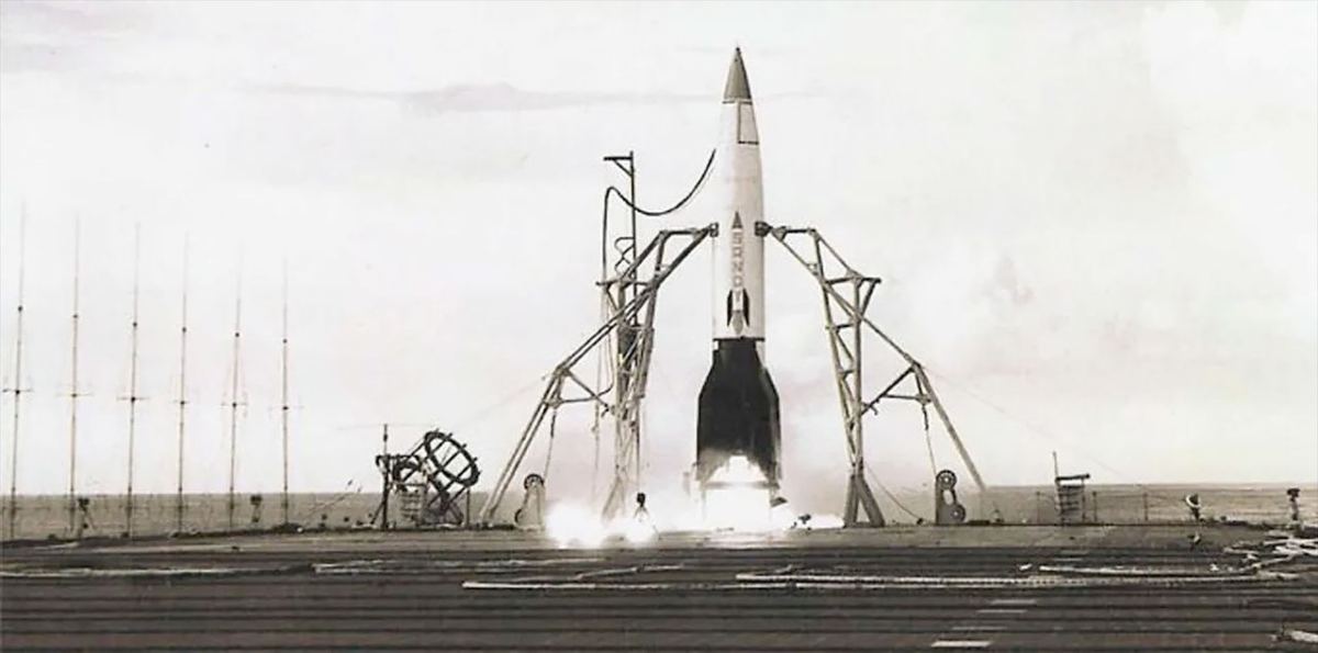  On this day in space! Sept. 6, 1947: The US Navy launches 1st V-2 rocket at sea in ballistic missile test 