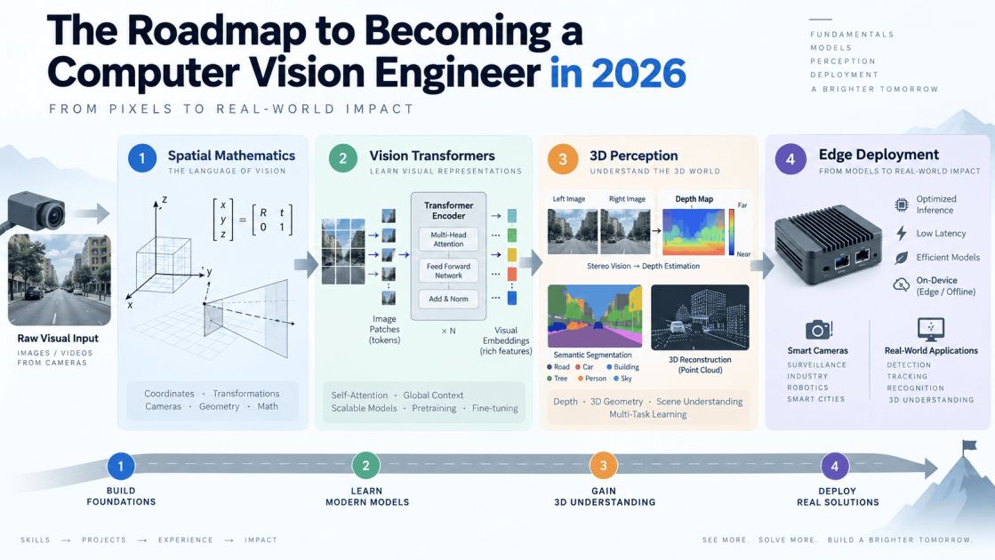 The Roadmap to Becoming a Computer Vision Engineer in 2026