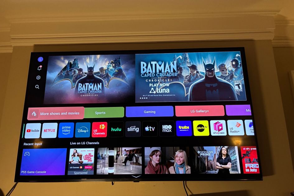 I turn off this feature before watching anything else on my LG TV