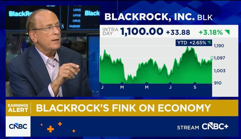 BlackRock's Fink names a U.S. recession trigger, sounds alarm over $40 trillion national debt