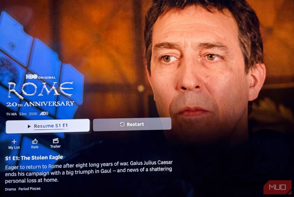 The best Roman drama ever made isn't Gladiator — and it got cancelled for being too expensive