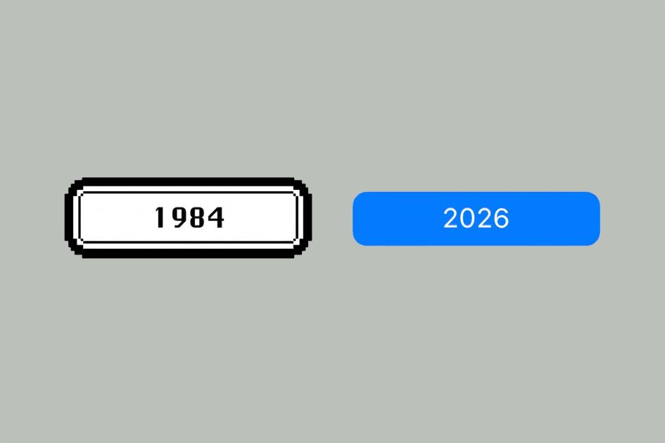 macOS buttons have come a long way. See the 40-year evolution here