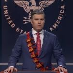 SNL's Pete Hegseth mocks "dong-munchers" whining about live televised executions