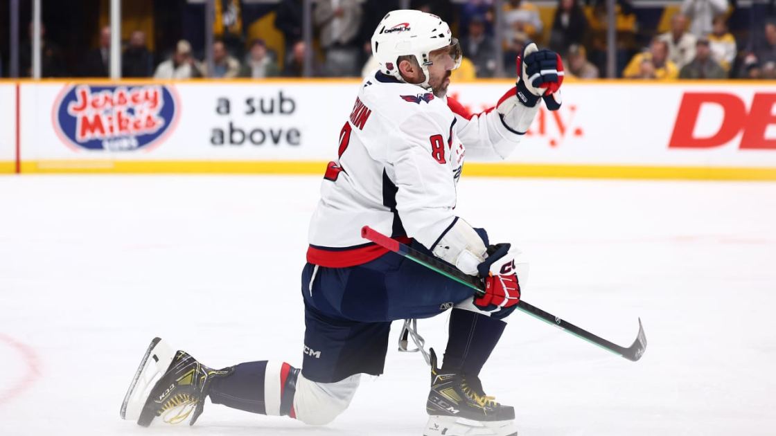 Ovechkin scores 20 goals for 21st season, 2nd most in NHL history | NHL.com