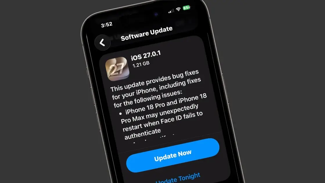 iPhone software patch fixes nasty iOS 27 freeze bug and more