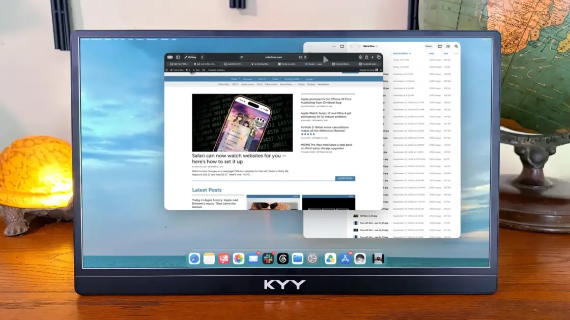 Affordable portable monitor flips easily between portrait and landscape [Review] ★★★★☆