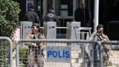One gunman killed and two injured in shooting at Israeli consulate in Istanbul 