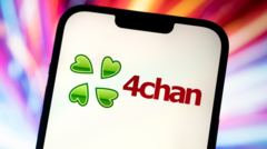 US messageboard 4Chan mocks £520,000 fine for UK online safety breaches
