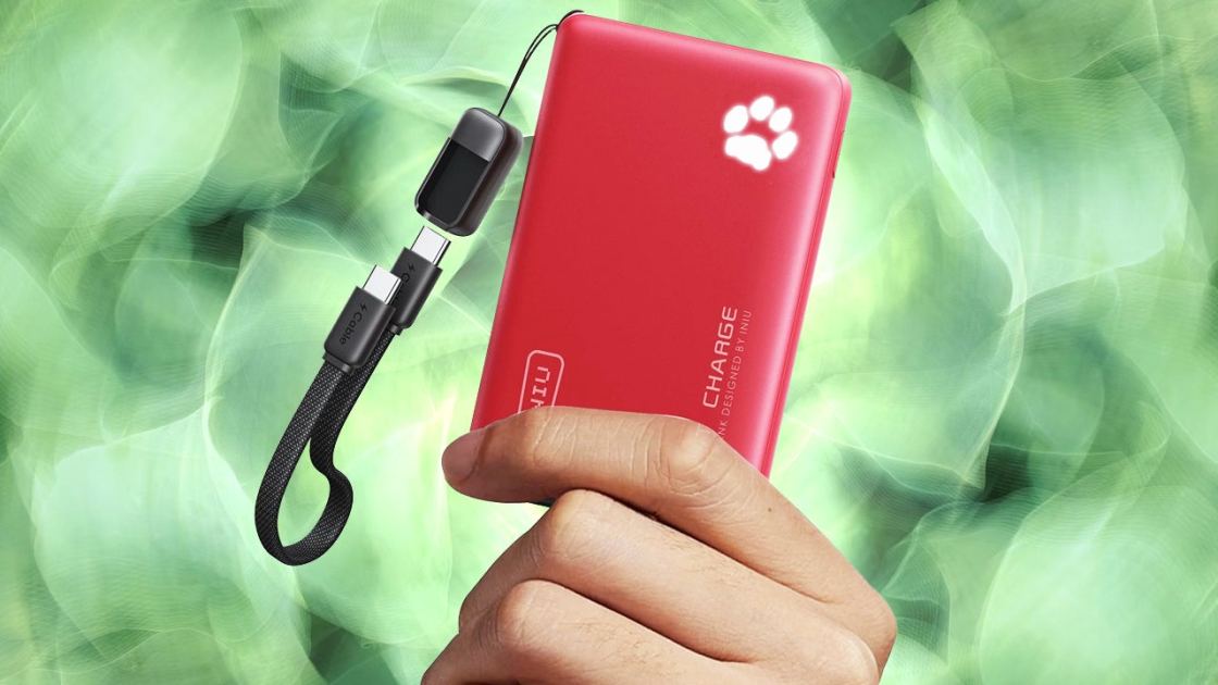 The Iniu 10,000mAh 45W Power Bank Drops to Less Than $9 During the Amazon Spring Sale