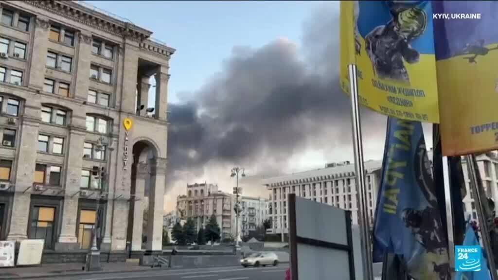 Ukraine decries 'horrific' Russian attack shortly after US envoys leave