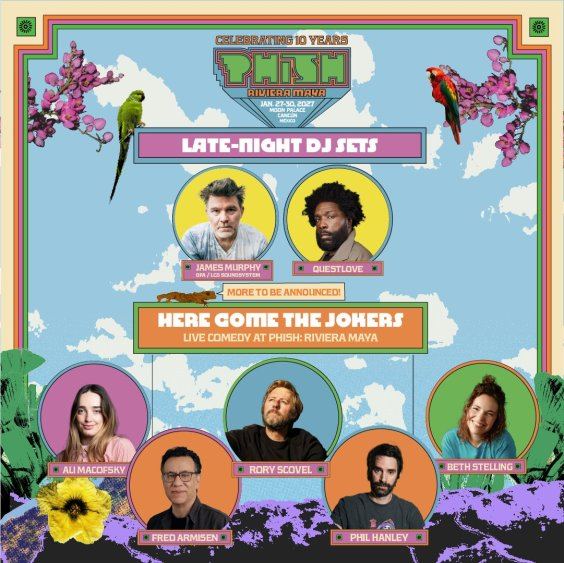 James Murphy & Questlove Are DJing Phish’s Mexican Resort Festival