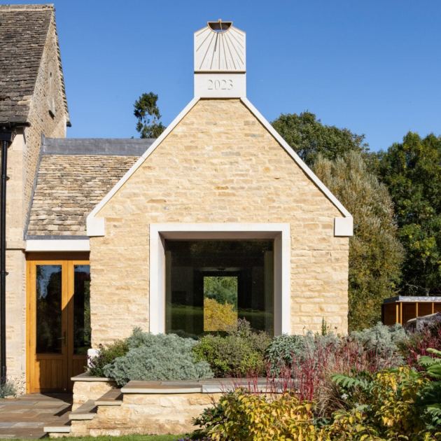 Prest Vale Architects extends historic stone rectory in the Cotswolds