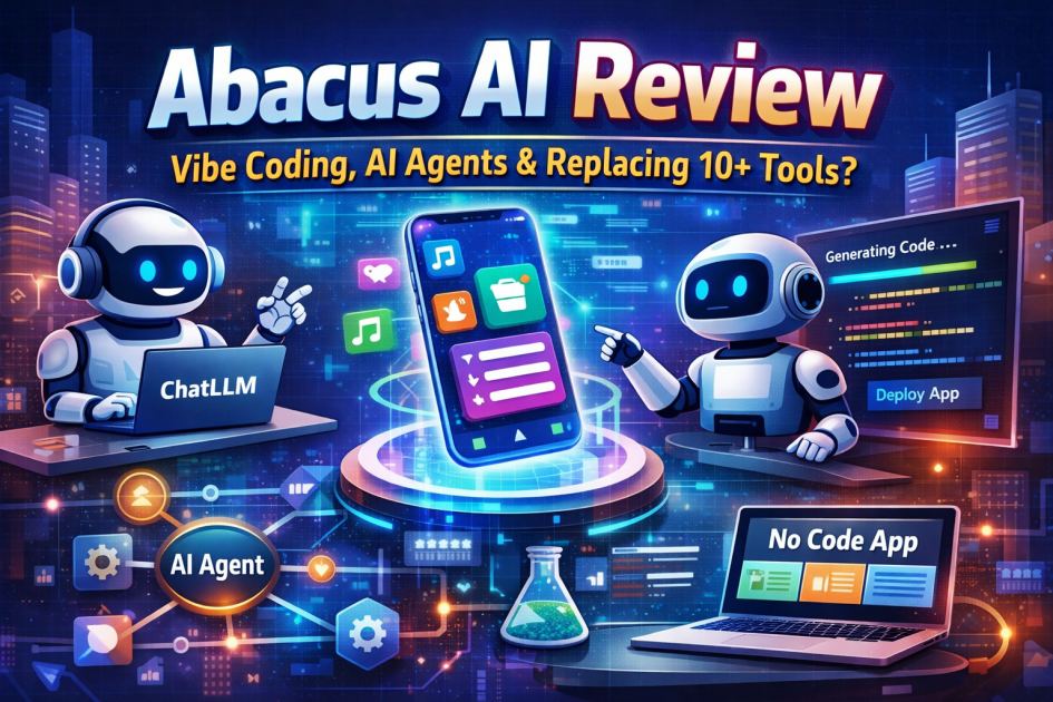 Abacus AI Honest Review And Pricing: The AI That Lets You Vibe Code, Build Agents & Replace 10+ Tools?