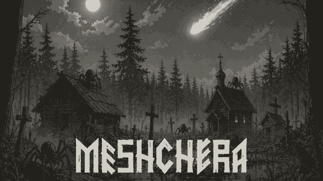 Check out Meshchera, an atmospheric match-three game for Playdate set in a haunted marsh
