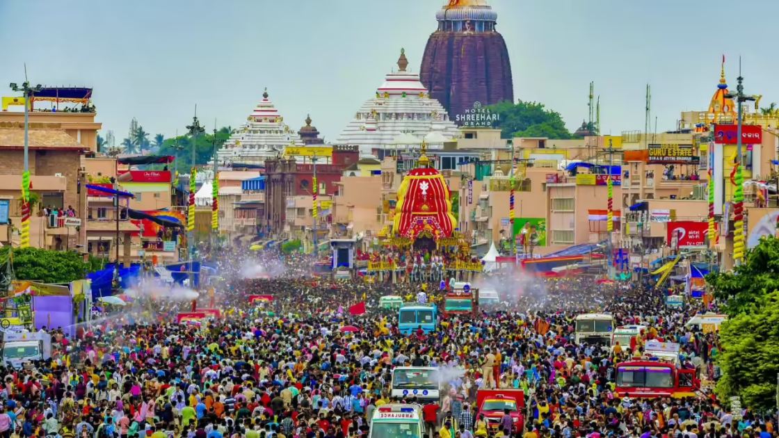 Puri Rath Yatra: One killed, over 100 devotees faint amid stampede-like situation