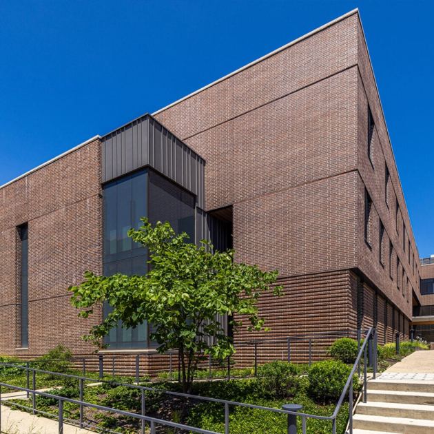 Glen-Gery clads Princeton University health centre in bricks made with reclaimed materials