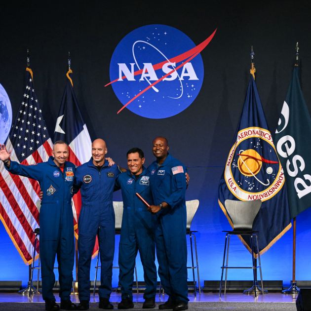 Meet the NASA Astronauts in the Artemis III 4-Person Crew