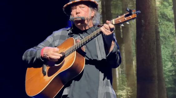 Neil Young Makes Surprise Live Return At Vancouver Benefit Show