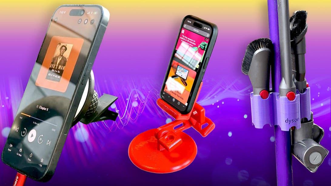 I 3D Printed Dyson Vacuum Tools and Other Cool Home Accessories