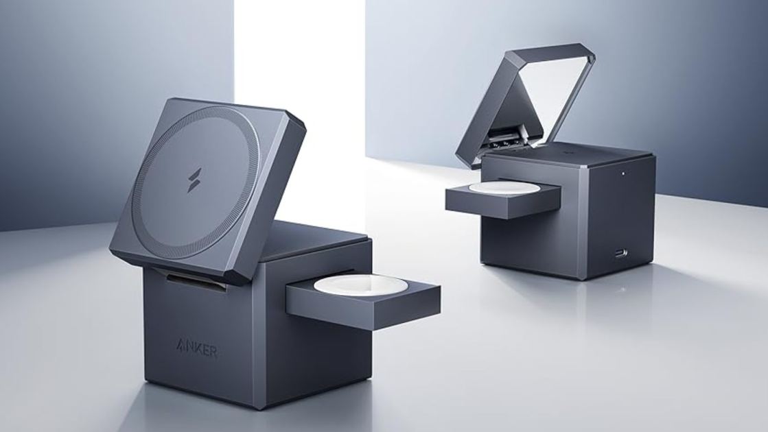 Clear your desk with half-off Anker’s clever 3-in-1 Apple Charging Cube