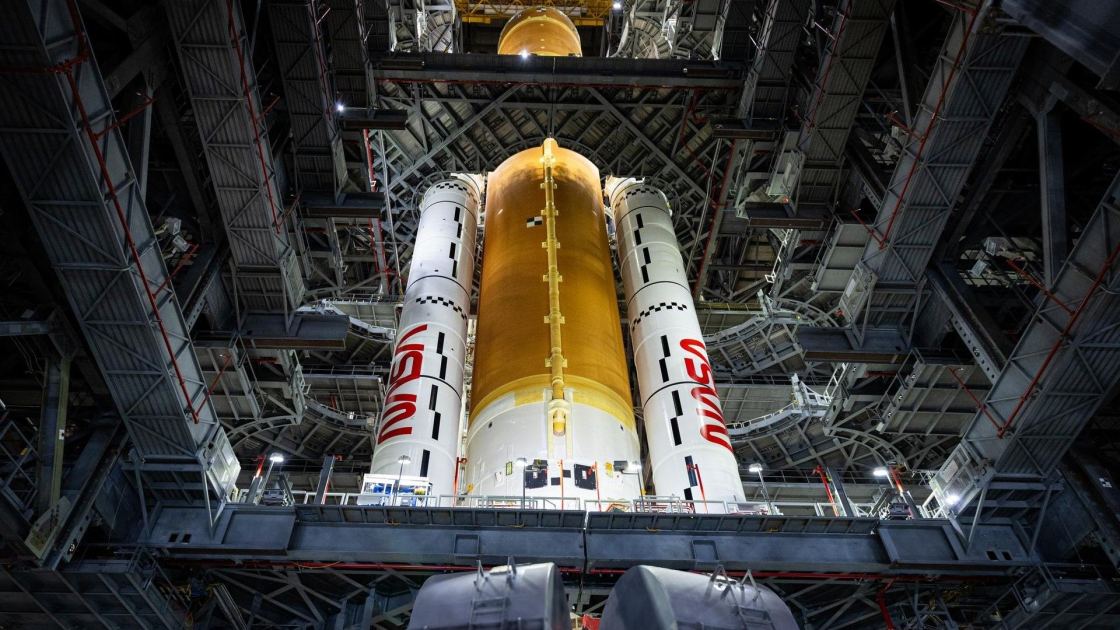 Artemis 2 rocket rollout latest news: Giant NASA moon rocket arrives at launch pad