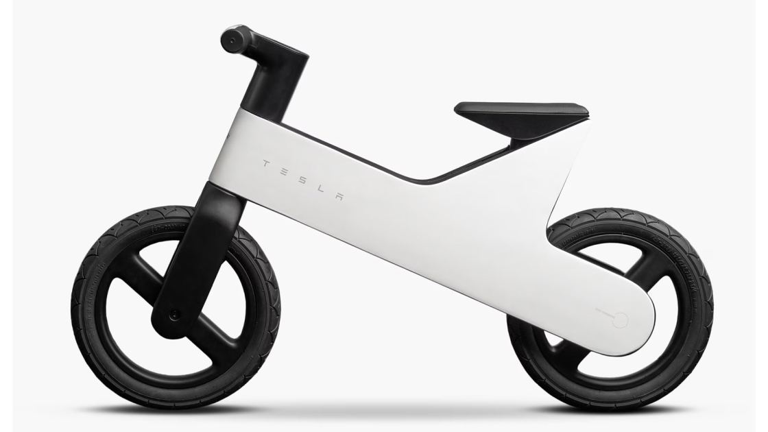 Tesla's selling a $225 balance bike for toddlers