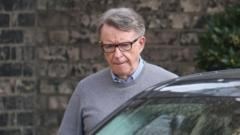 Starmer was warned of 'reputational risk' over Mandelson's links with Epstein, files show