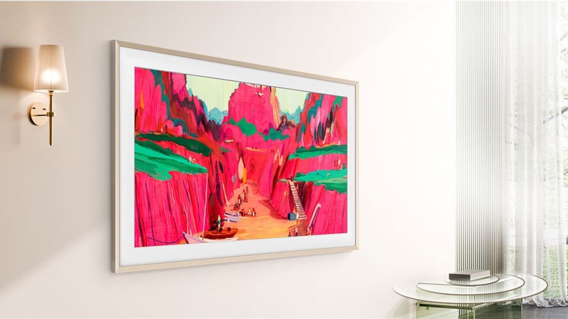 Samsung’s giant art TV is $1,500 off until midnight