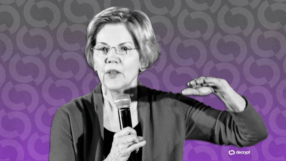 Elizabeth Warren, OCC Chief Spar Over Trump-Linked Crypto Bank Bid