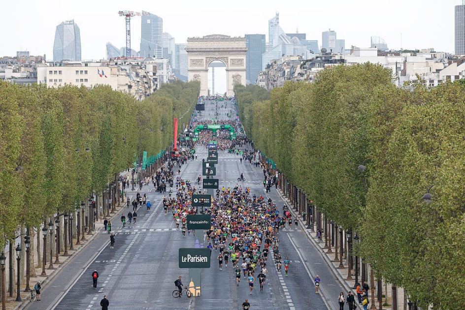 Results from the 2026 Paris Marathon