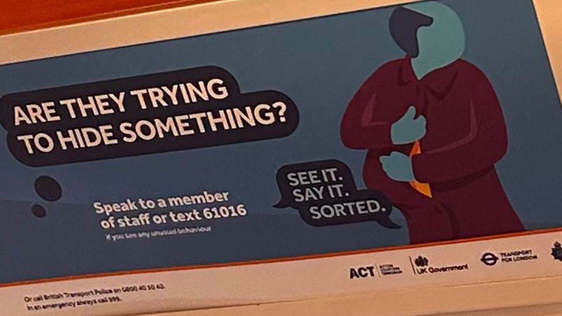  Commuters appalled by accidental optical illusion ad 