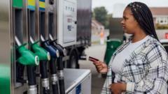 Petrol and diesel price rises push UK inflation higher 