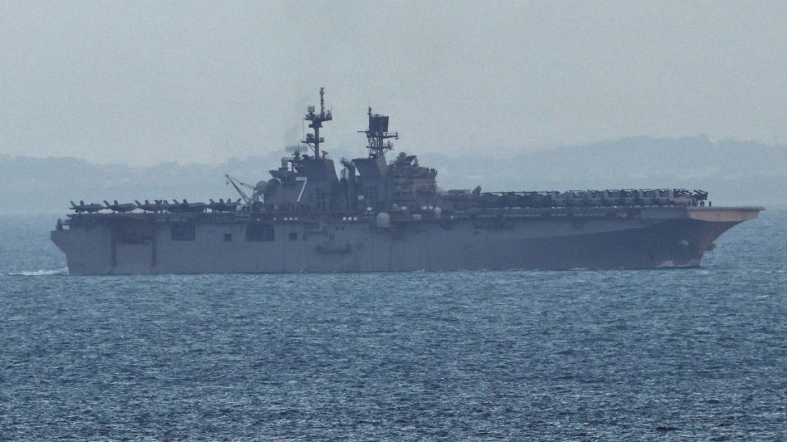 Iran war: US amphibious assault ship arrives in Mideast amid talk of ground operation