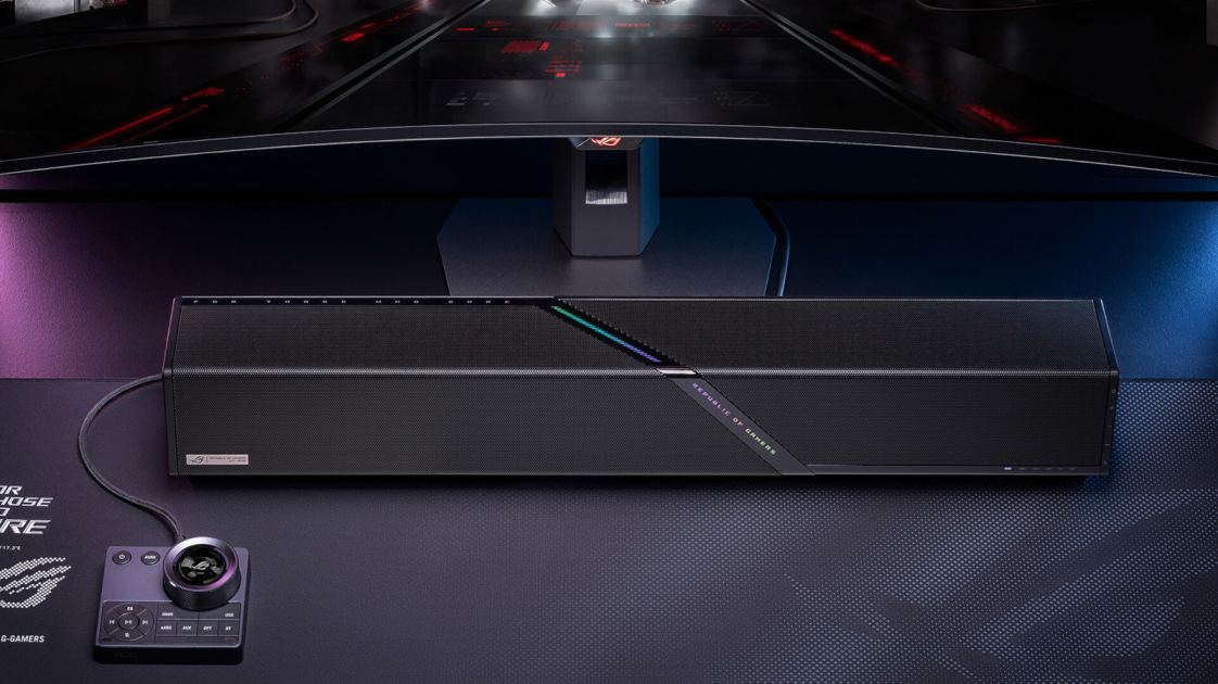 ASUS' first gaming soundbar is now available in the US for $600