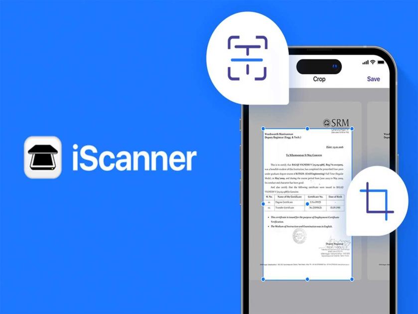 Less paper, less hassle — the iScanner App is just $39.99