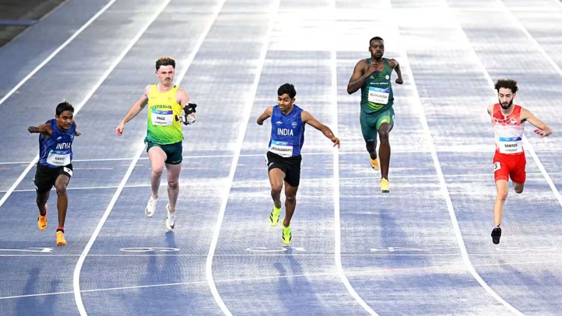 CWG 2026: Dilip Gavit wins Gold, Mohd Basil claims Silver in Men's T47 100m race