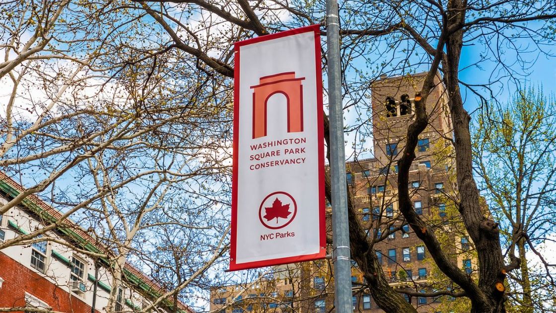  This NYC park branding radiates pure whimsy 