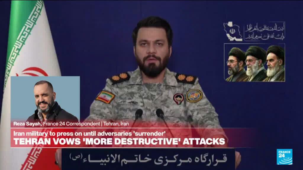 Iran vows 'more destructive' attacks after Trump threats