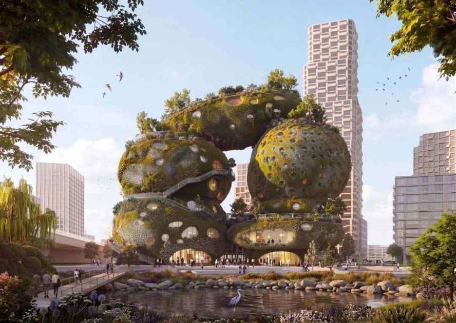 This winning design looks like it wandered out of a fantasy film